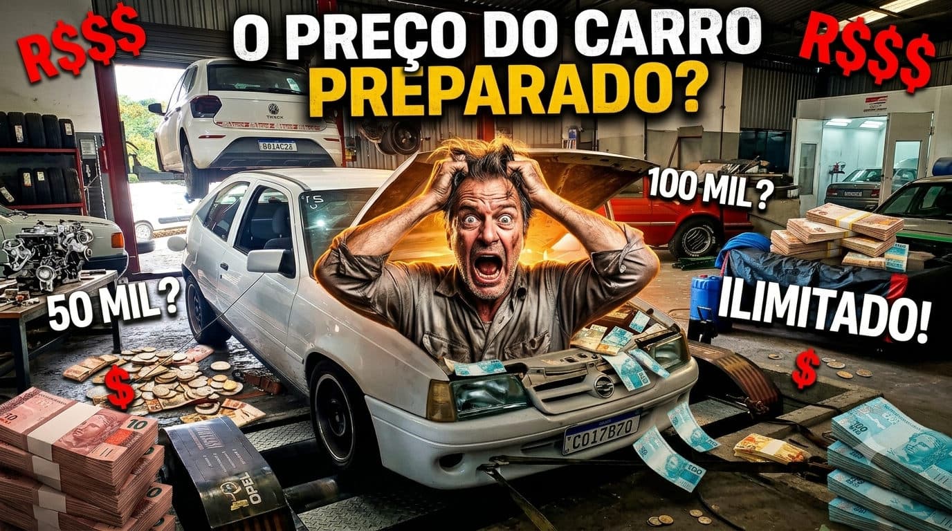 Quanto custa montar um aspirado com mais de 150cv? 🤑💸