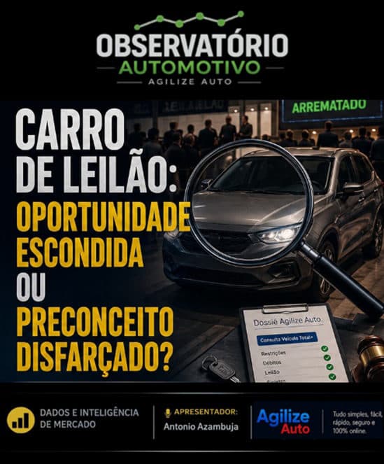 Carro de leilão: estamos descartando oportunidades por preconceito?
