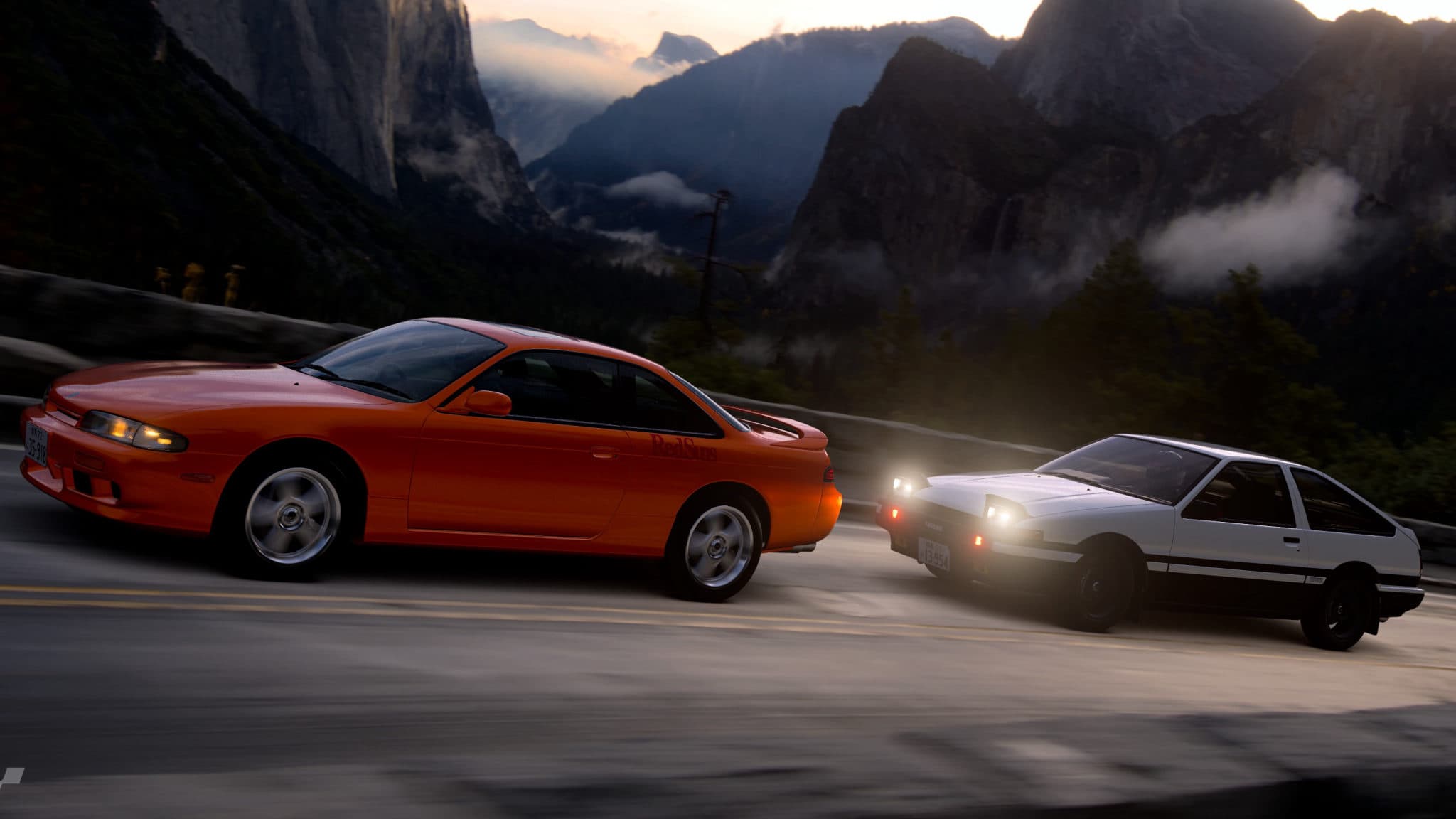 Fotos das corridas do Initial D First Stage