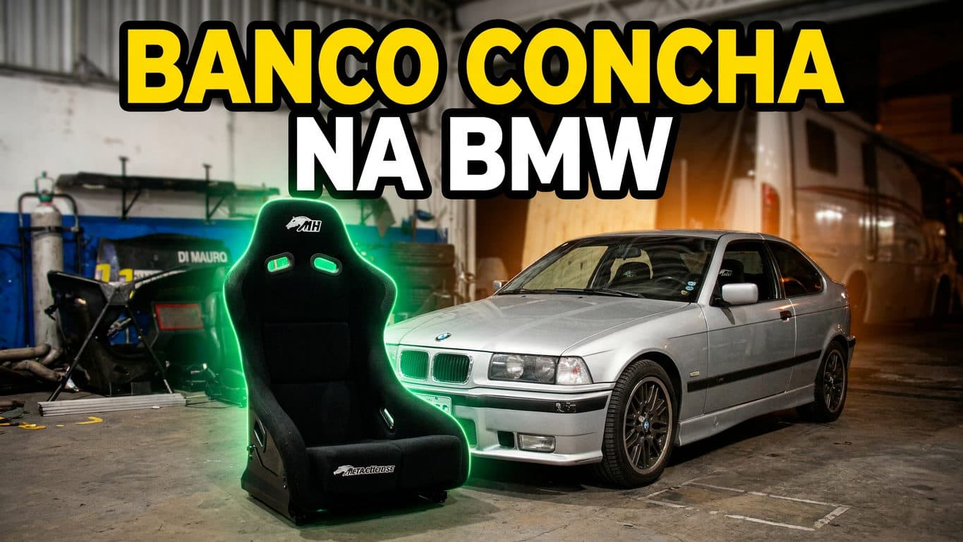 Como instalar um Banco Concha?? em QUALQUER CARRO