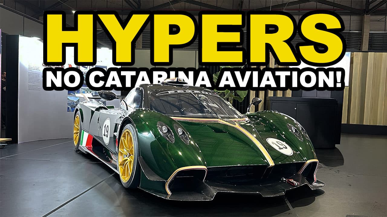 HYPERCARS e SUPERCARROS INVADIRAM o MAIOR ENCONTRO de AVIAÇÃO  EXECUTIVA da AMÉRICA LATINA!