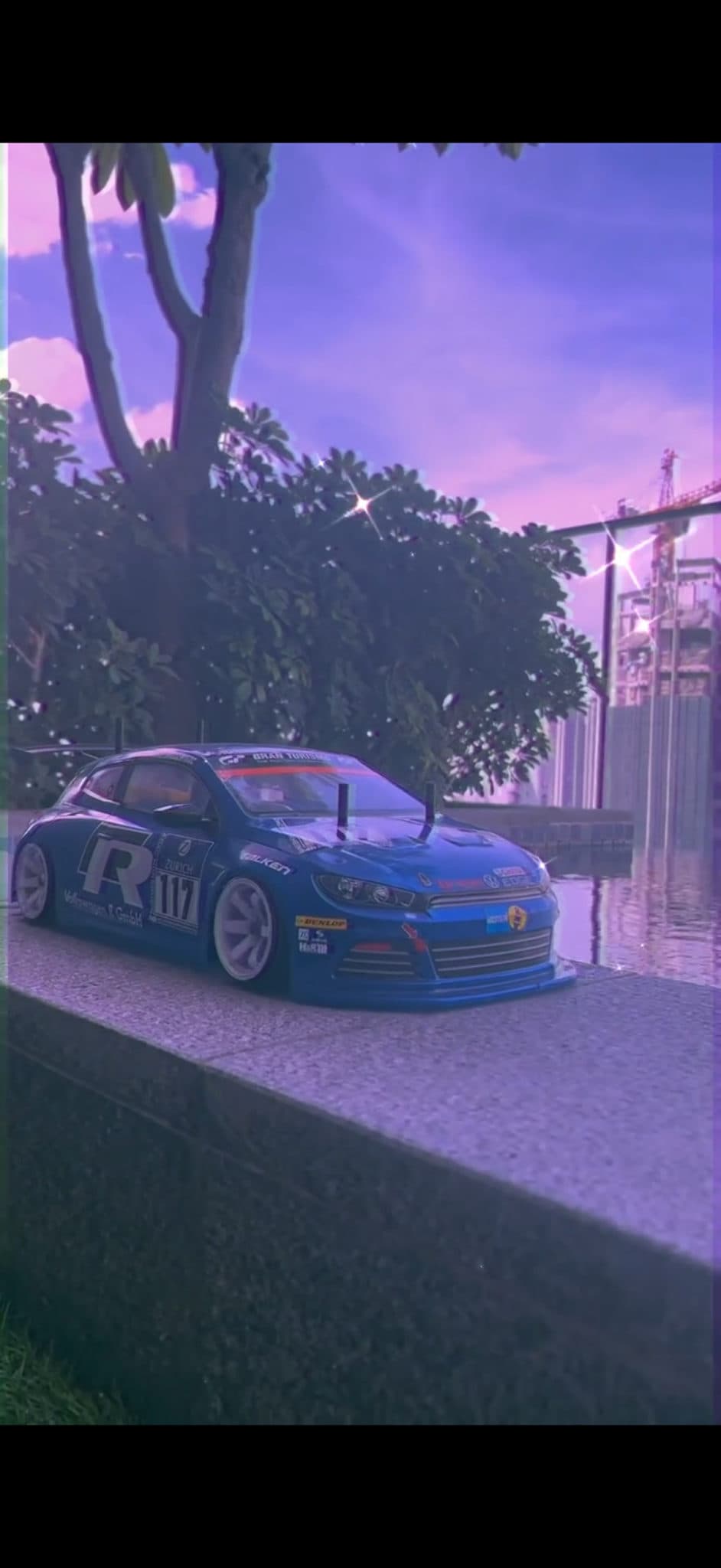 RC Scirocco power slides