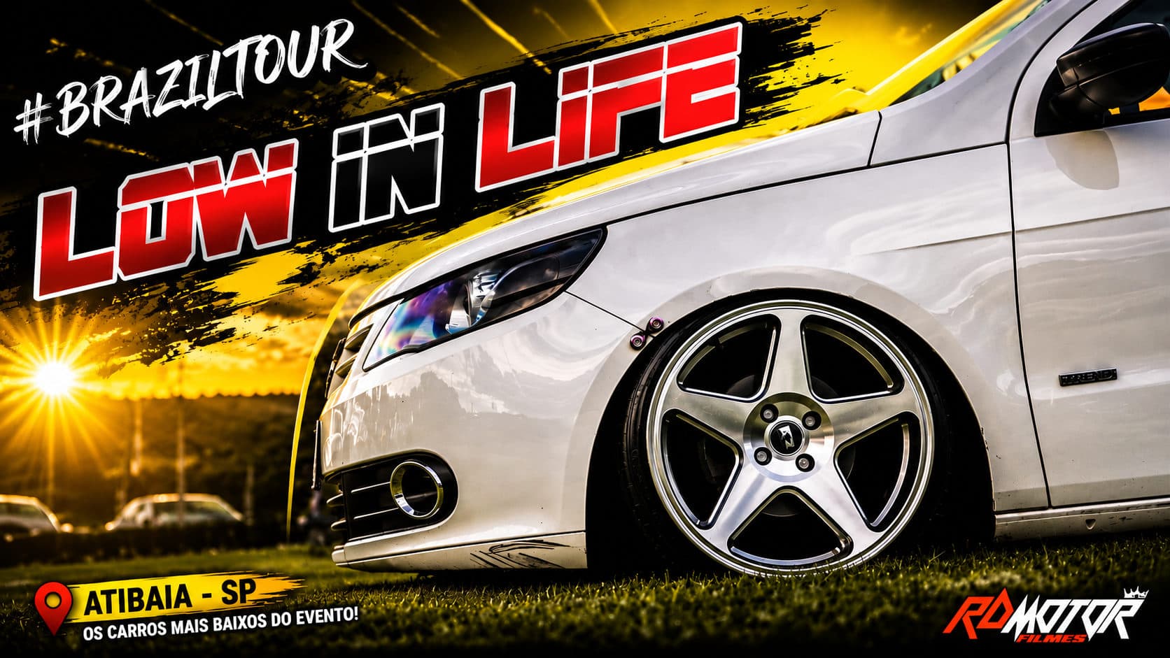 LOW IN LIFE ATIBAIA 2026 🔥 Os Carros Mais Baixos do Evento! | RD Motor FilmeS
