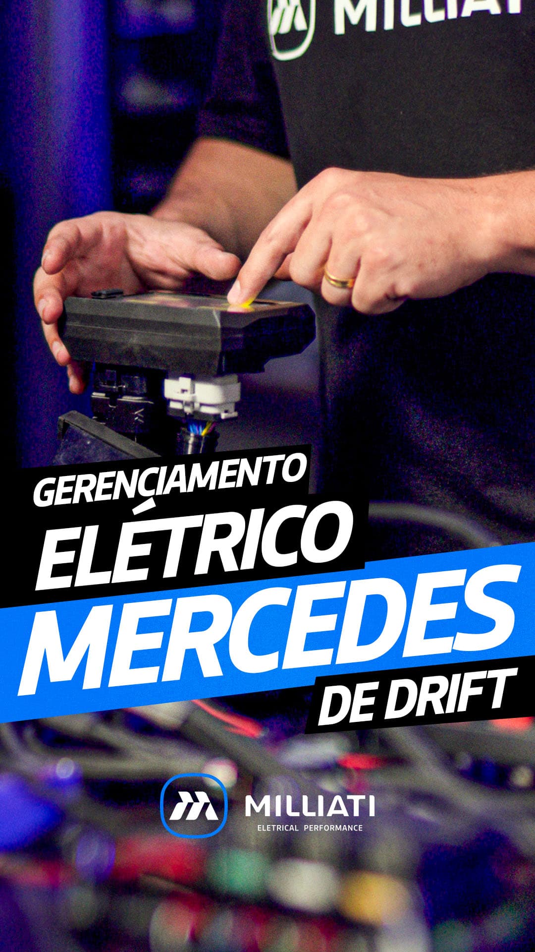 Sistema elétrico Mercedes 300CE de drift - Parte 2