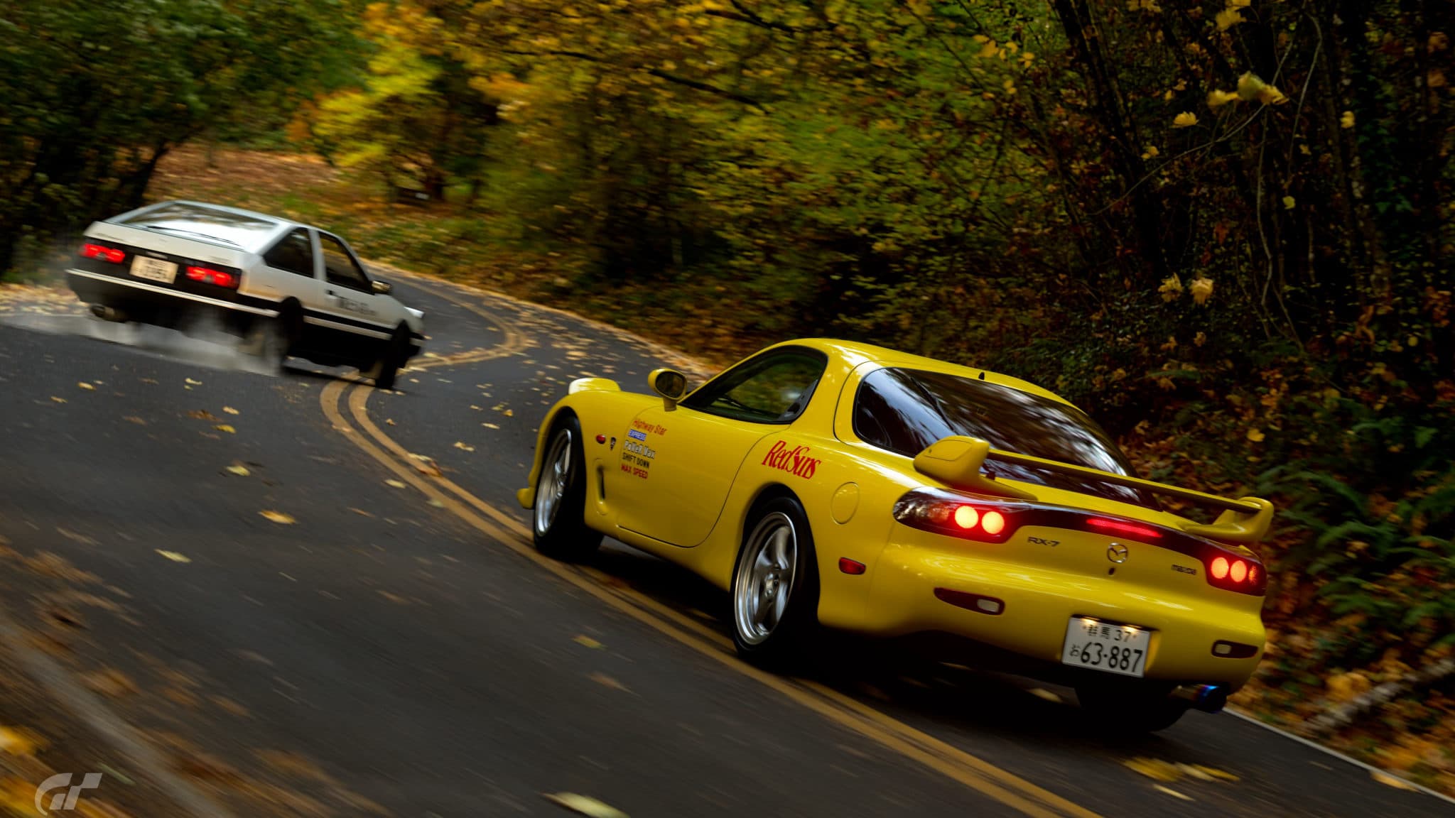Fotos das corridas do Initial D First Stage