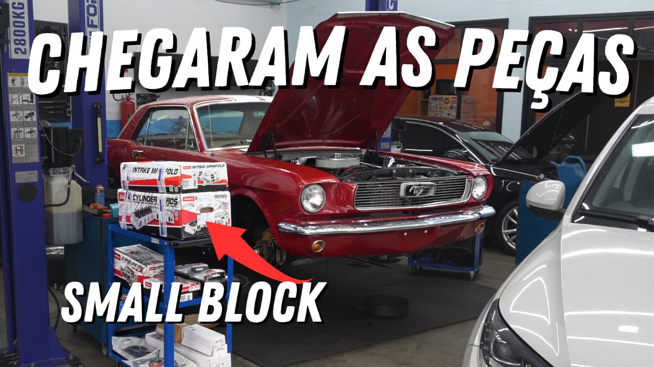 Chegaram as PEÇAS IMPORTADAS do Mustang 1966! Vem PROJETO BRUTO 🔥