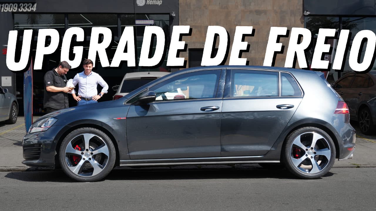 Upgrade de FREIO no Golf GTI 2.0 MK7 Blindado! Olha a DIFERENÇA 😱 Puro Alemão
