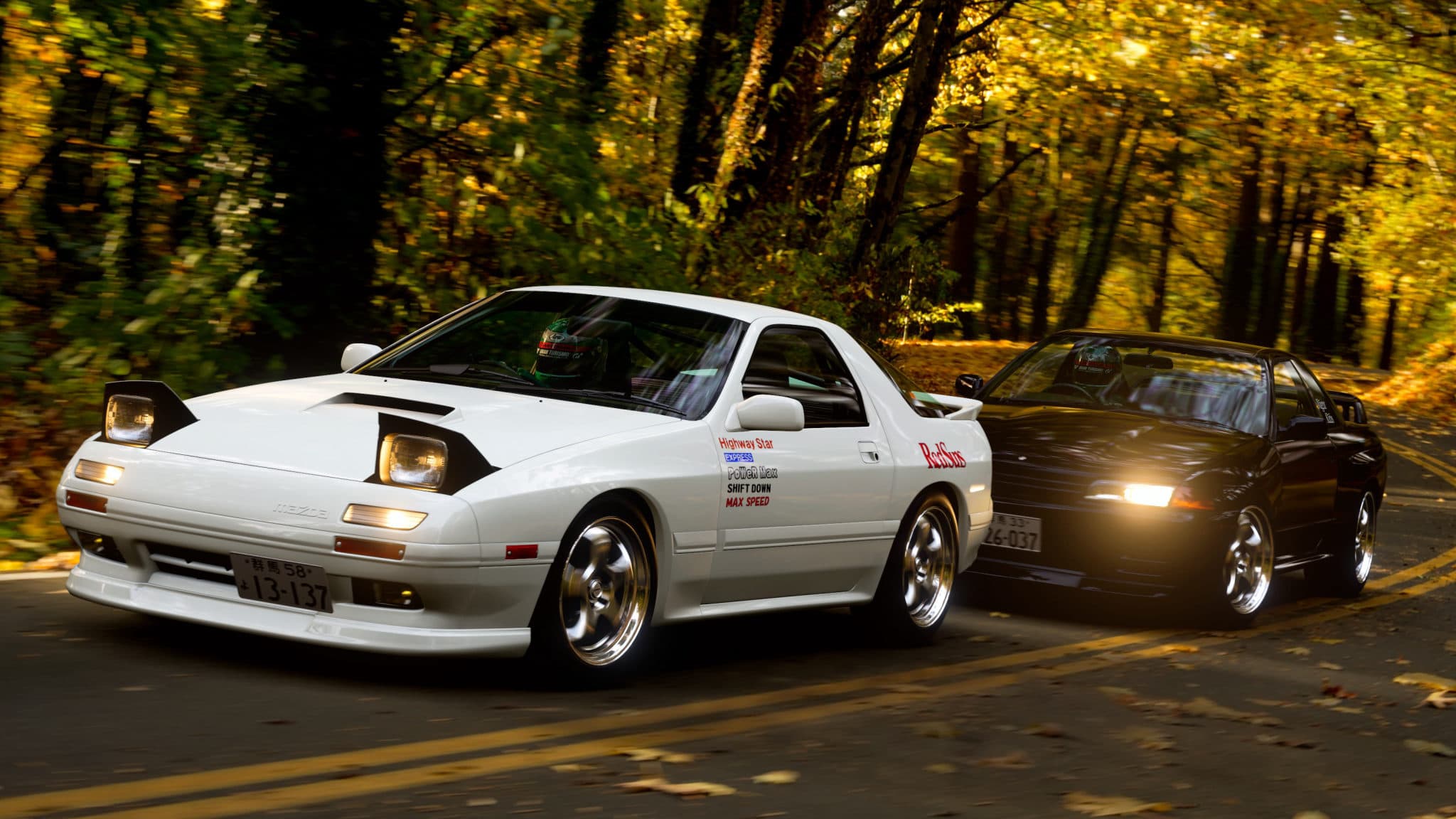 Fotos das corridas do Initial D First Stage