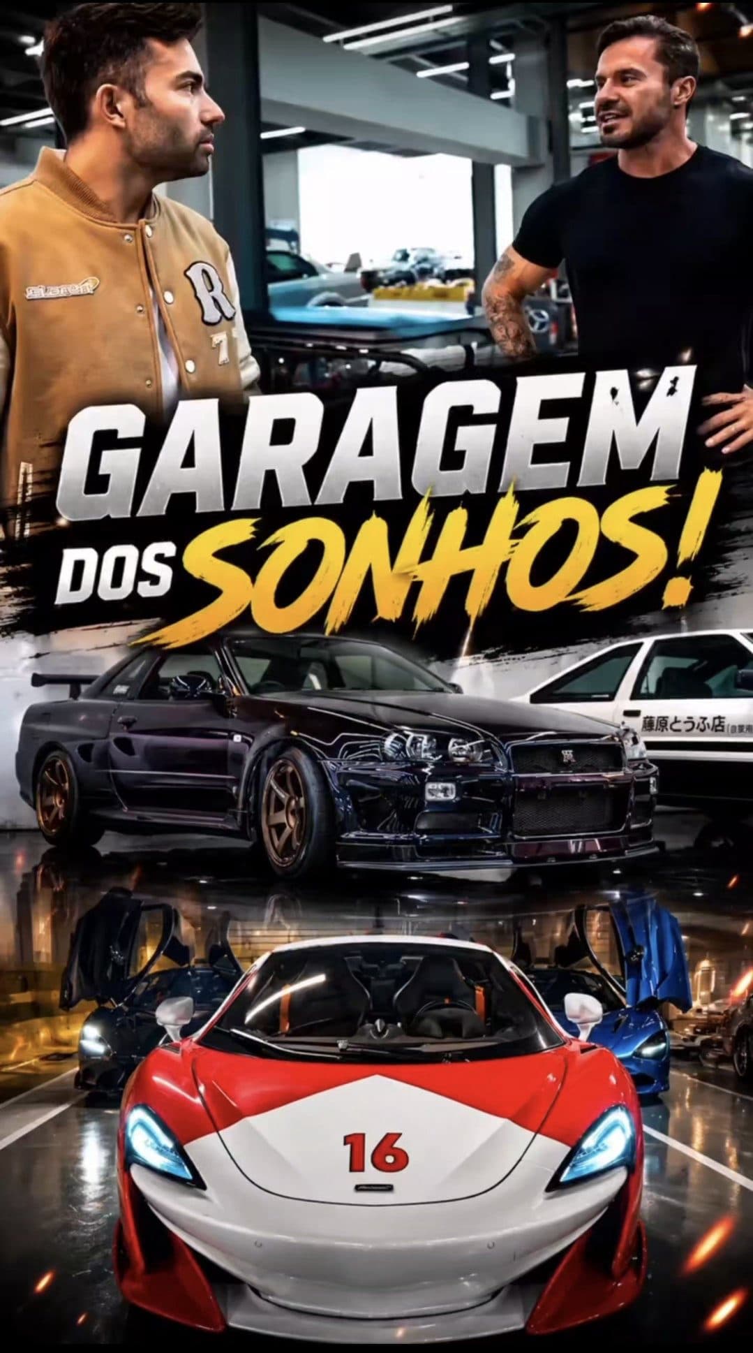Cariani conhece a garagem dos sonhos do Celso! 🚗🔥