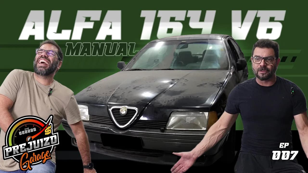 Alfa Romeo 164 V6 - Prejuízo Garage Ep 007