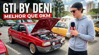 GOL GTI 1993 Restaurado por BY DENI & Escort XR3 Conversível 1985!