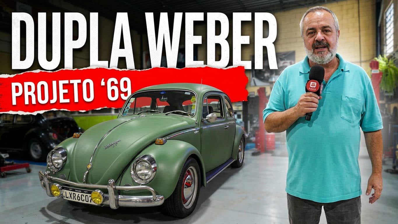 FUSCA 1969 DUAL WEBER 1700cc! História do Edson e seus Adesivos Exclusivos