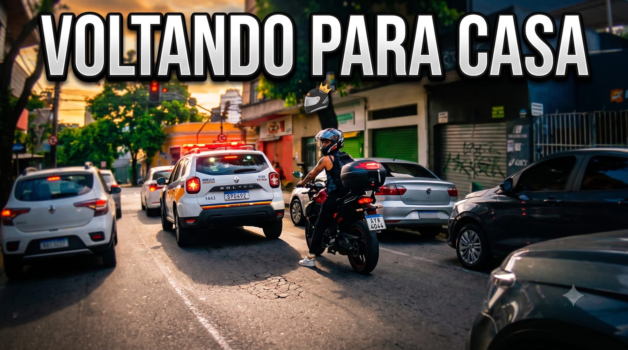 VOLTANDO PARA CASA POS ATENDIMENTO - 4K 30FPS