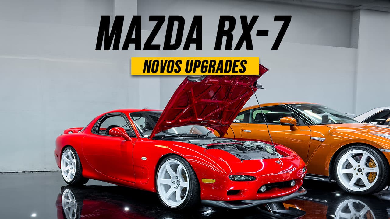 Tudo que vamos fazer no RX-7!