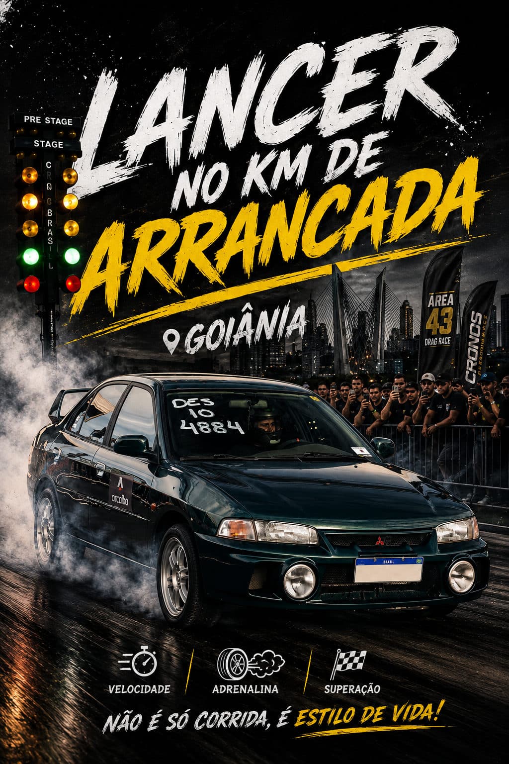 Lancer No Km de Arrancada