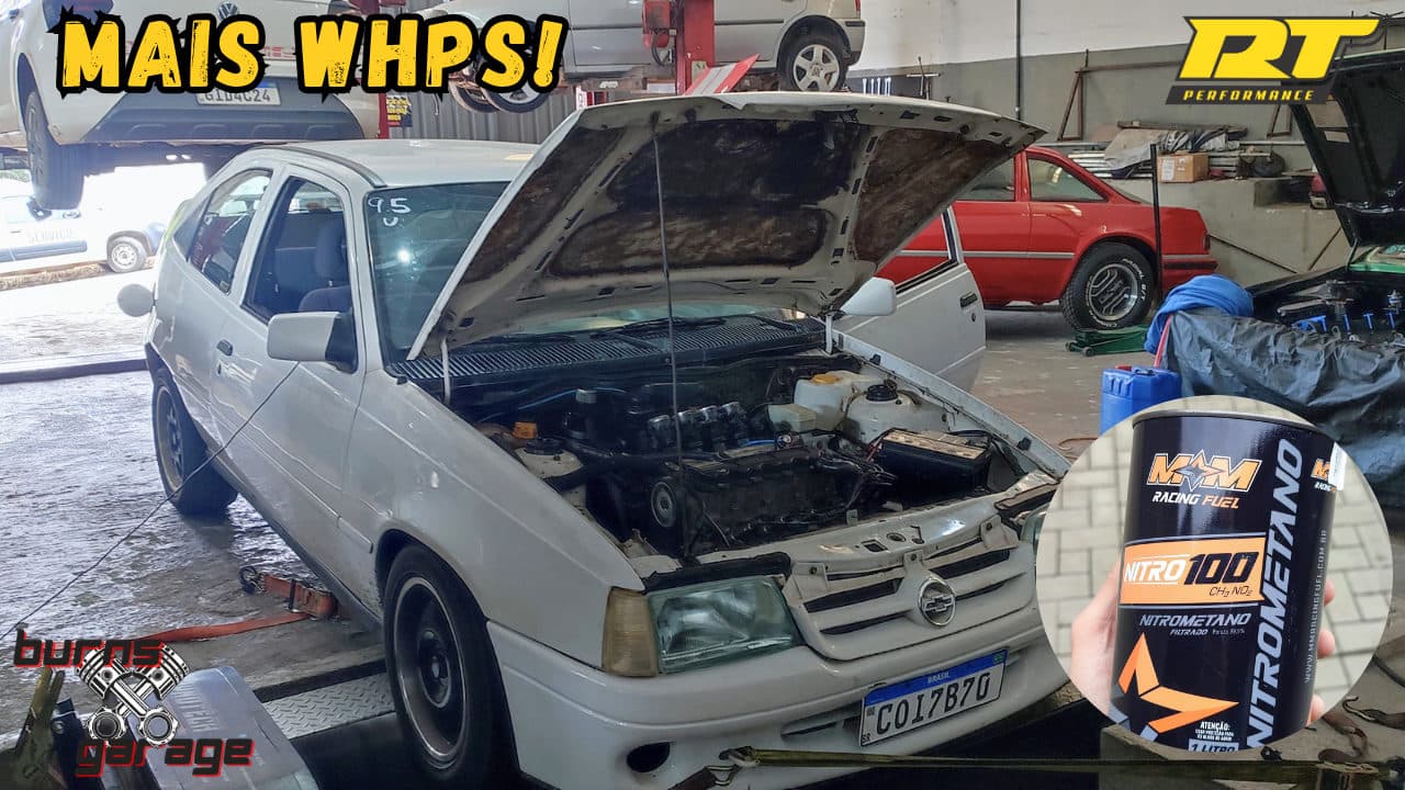 GM KADETT 2.0 ASPRO COM NITROMETANO!