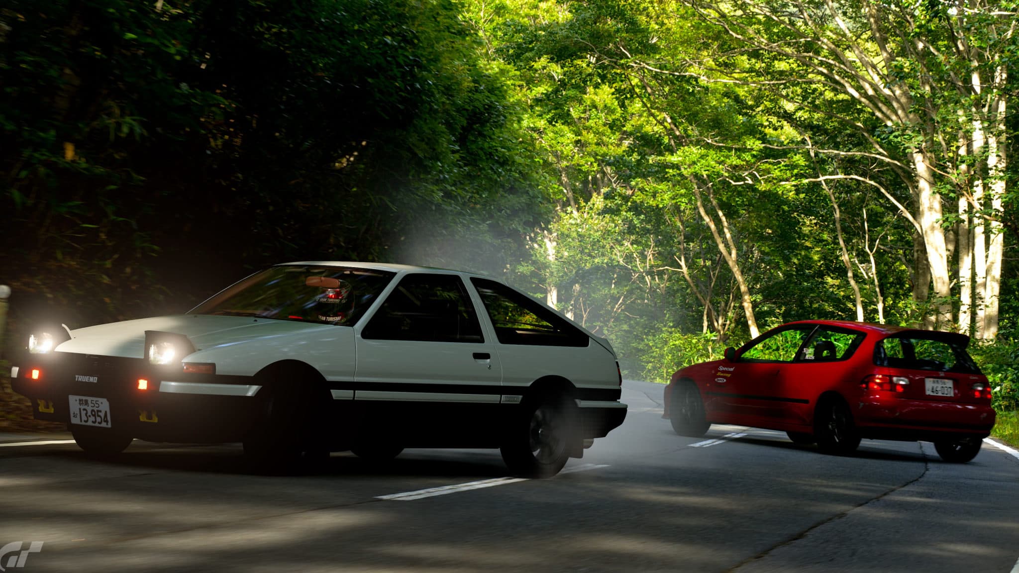 Fotos das corridas do Initial D First Stage