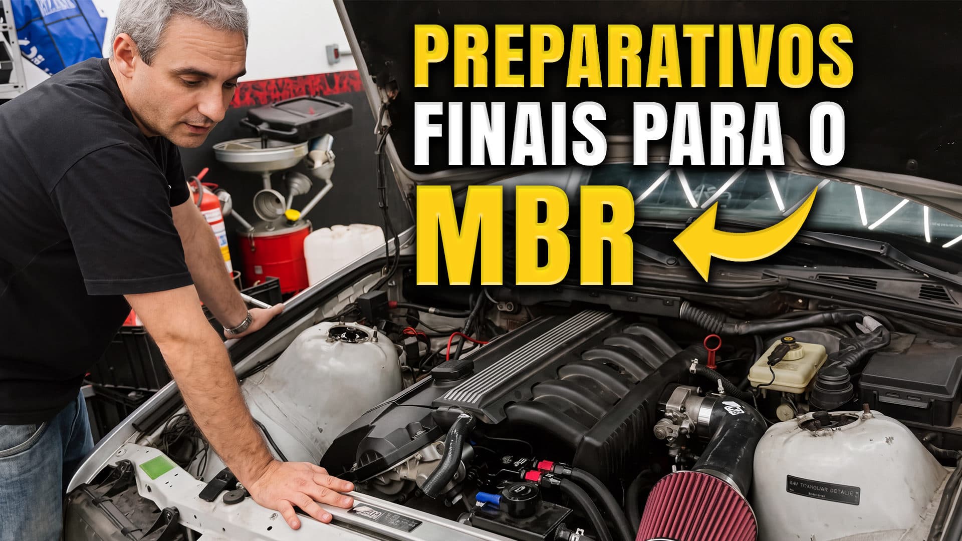 PROJETO BMW E36: PREPARATIVOS FINAIS PARA O MBR