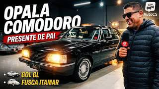 COLEÇÃO DE FAMÍLIA: Opala Comodoro 1990, Gol GL Preparado e Fusca Itamar 1994