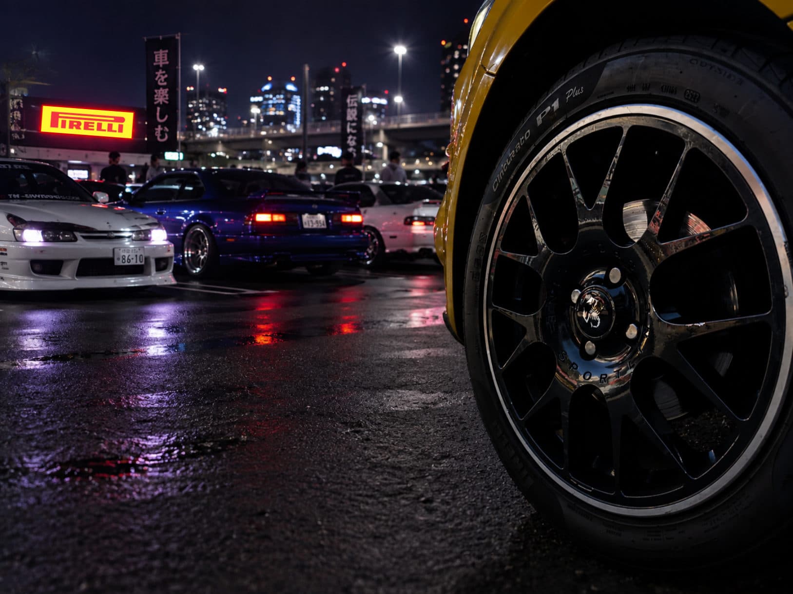 night drive with t-jet