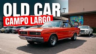 3º OLD CAR CITY CENTER 2026 | Mais de 500 Carros Antigos em Campo Largo PR | AutoCS