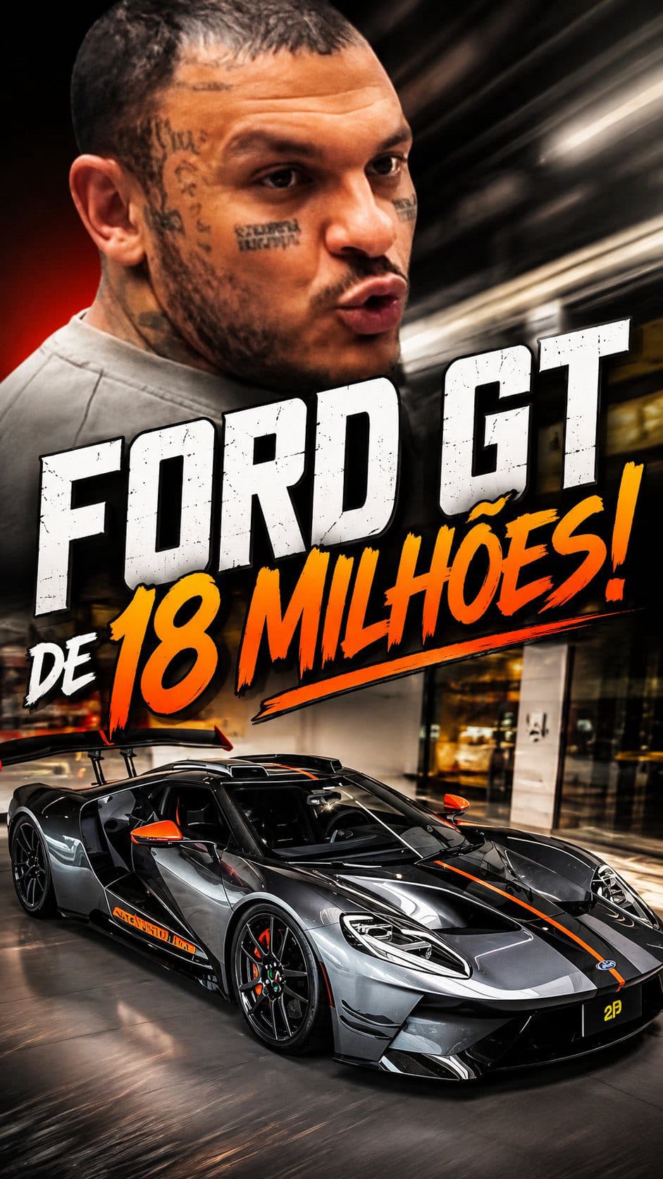 Toguro conhece uma Ford GT Carbon Series! 
#toguro #mansaomaromba