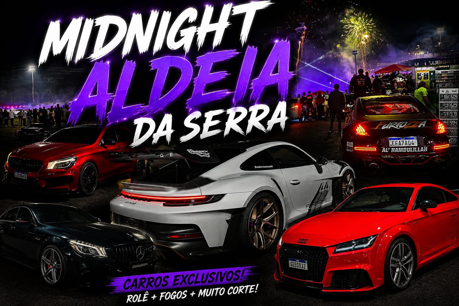 Fui no midnight em combói com várias nave! TA MT LOUCO🔥