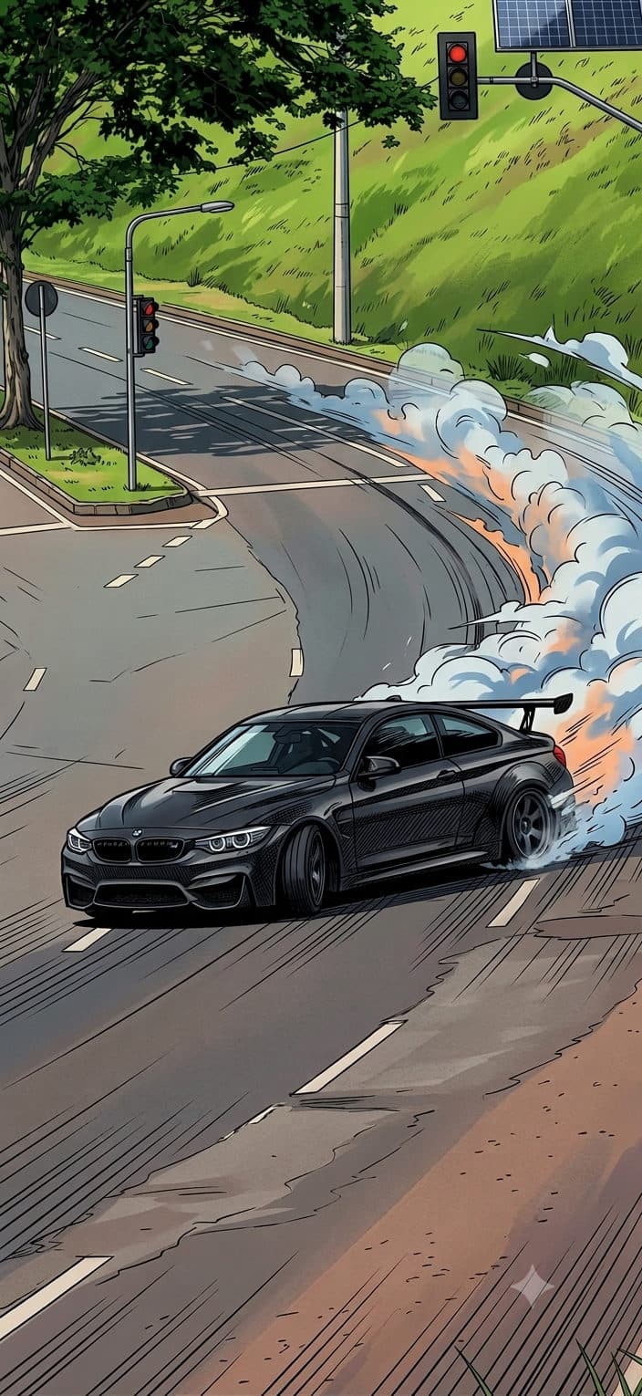 M4 mais famosa do Brasil naquele drift básico