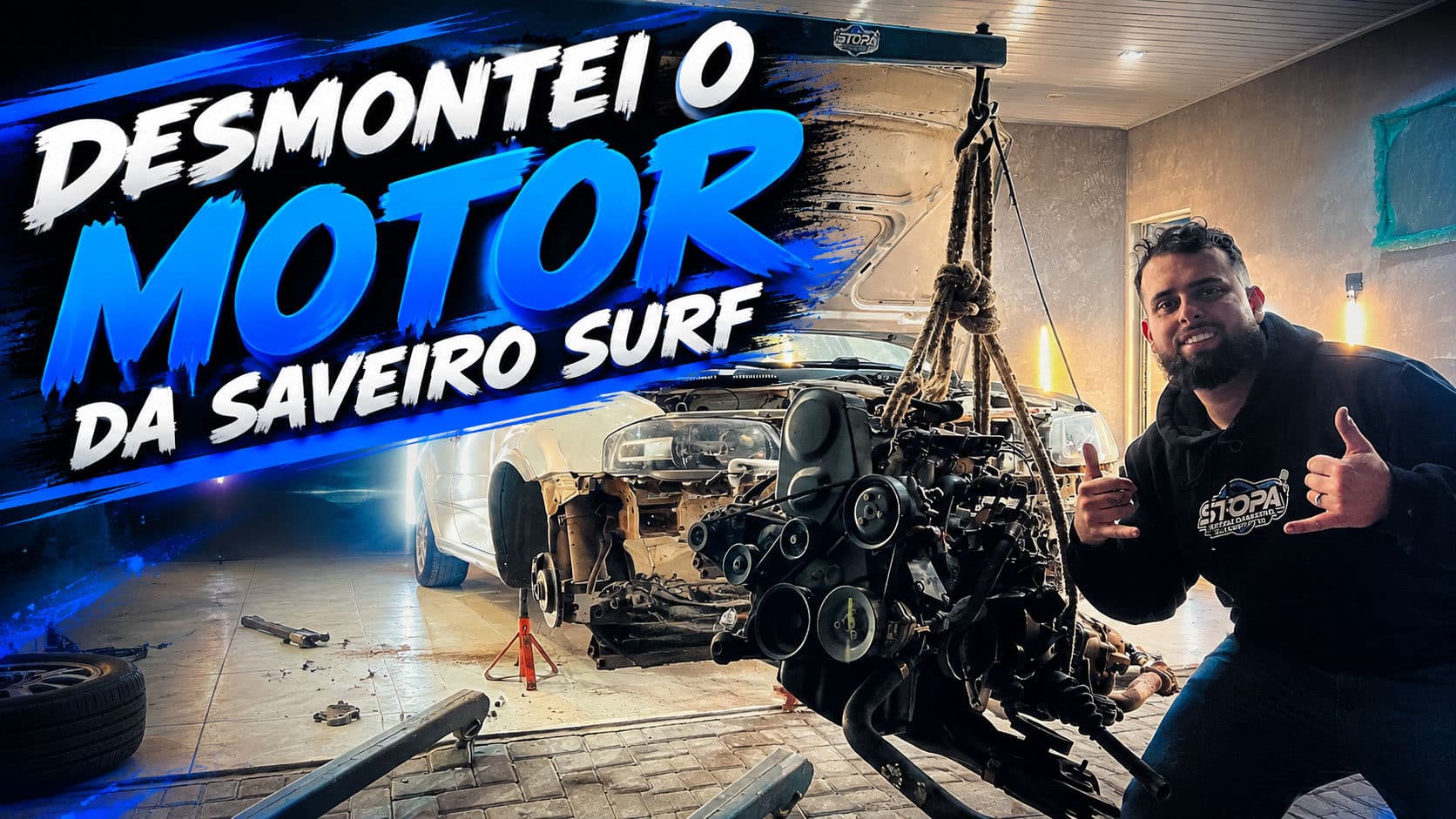 DESMONTEI O MOTOR DA SAVEIRO SURF