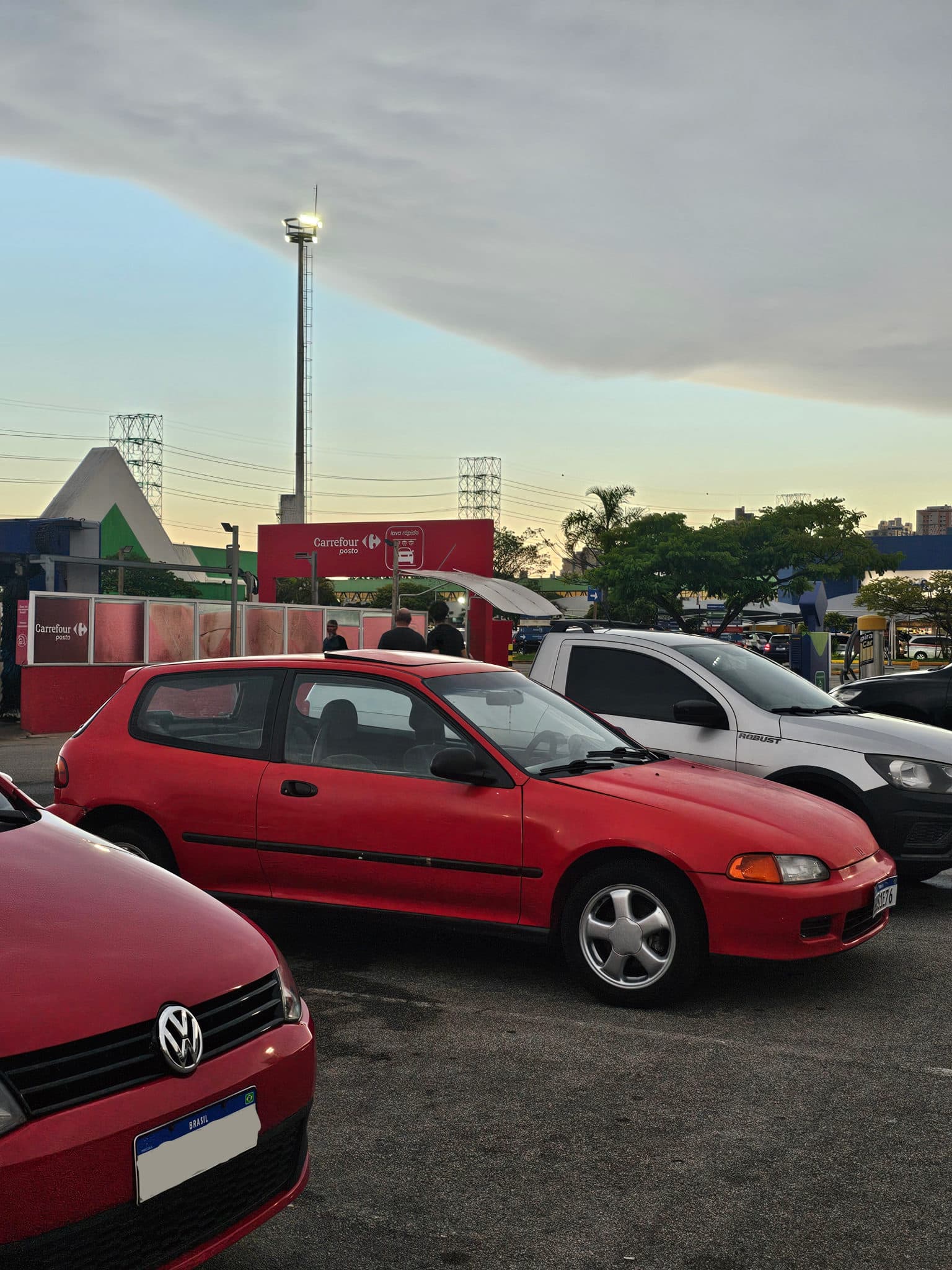 Civic queimando a rodinha 🛞