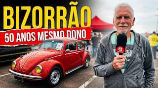 50 Anos com o Mesmo Dono: Os Segredos deste Fusca Bizorrão 1975