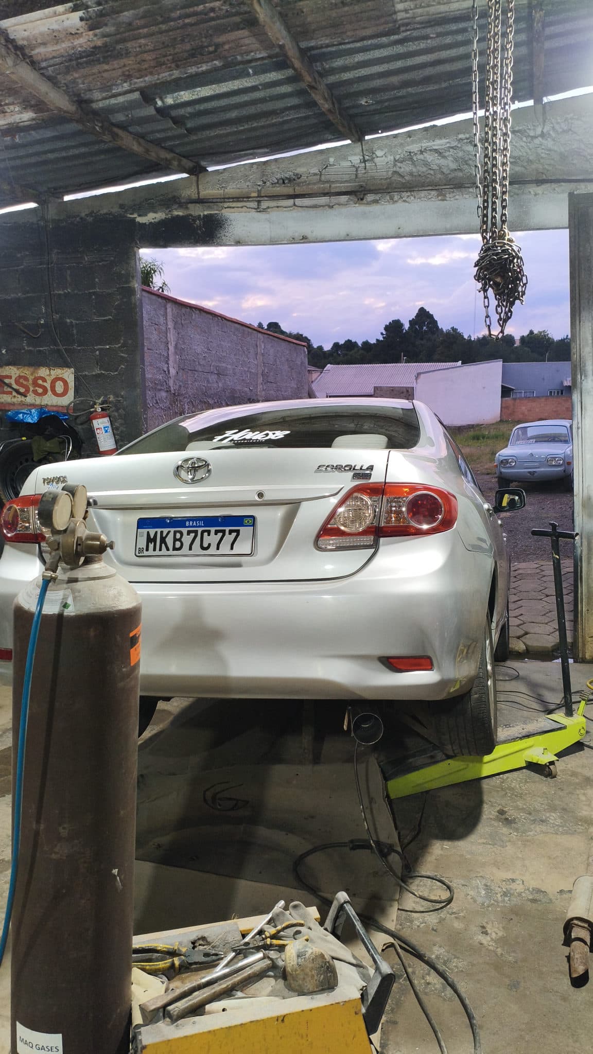 primeira acessório do carro😈