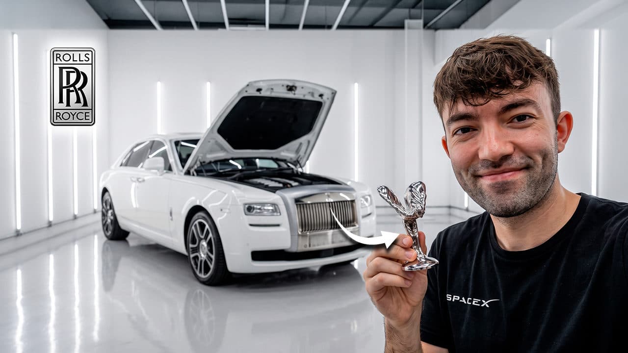 Quebrei outro Rolls Royce!