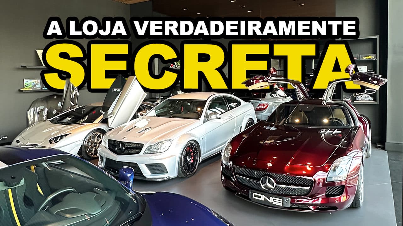 A loja de ESPORTIVOS SECRETA de VERDADE!