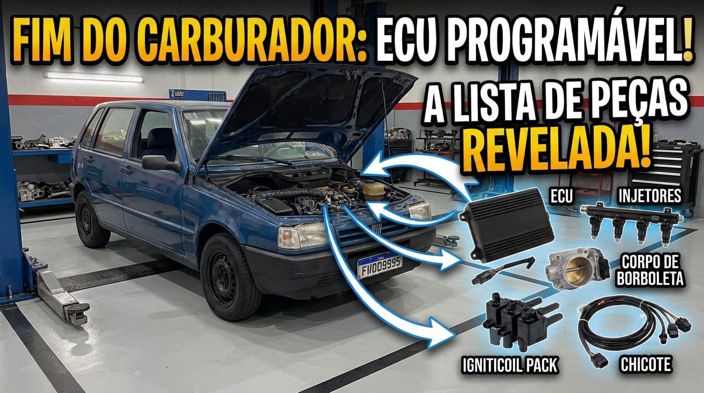 Convertendo o Fiasa para Injeção Programável: Lista de Peças e Início da Instalação!