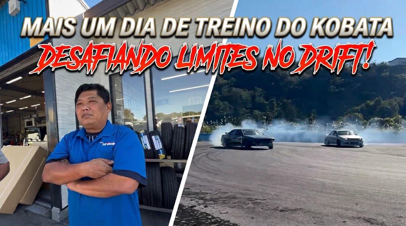 Kobata em dia de treino