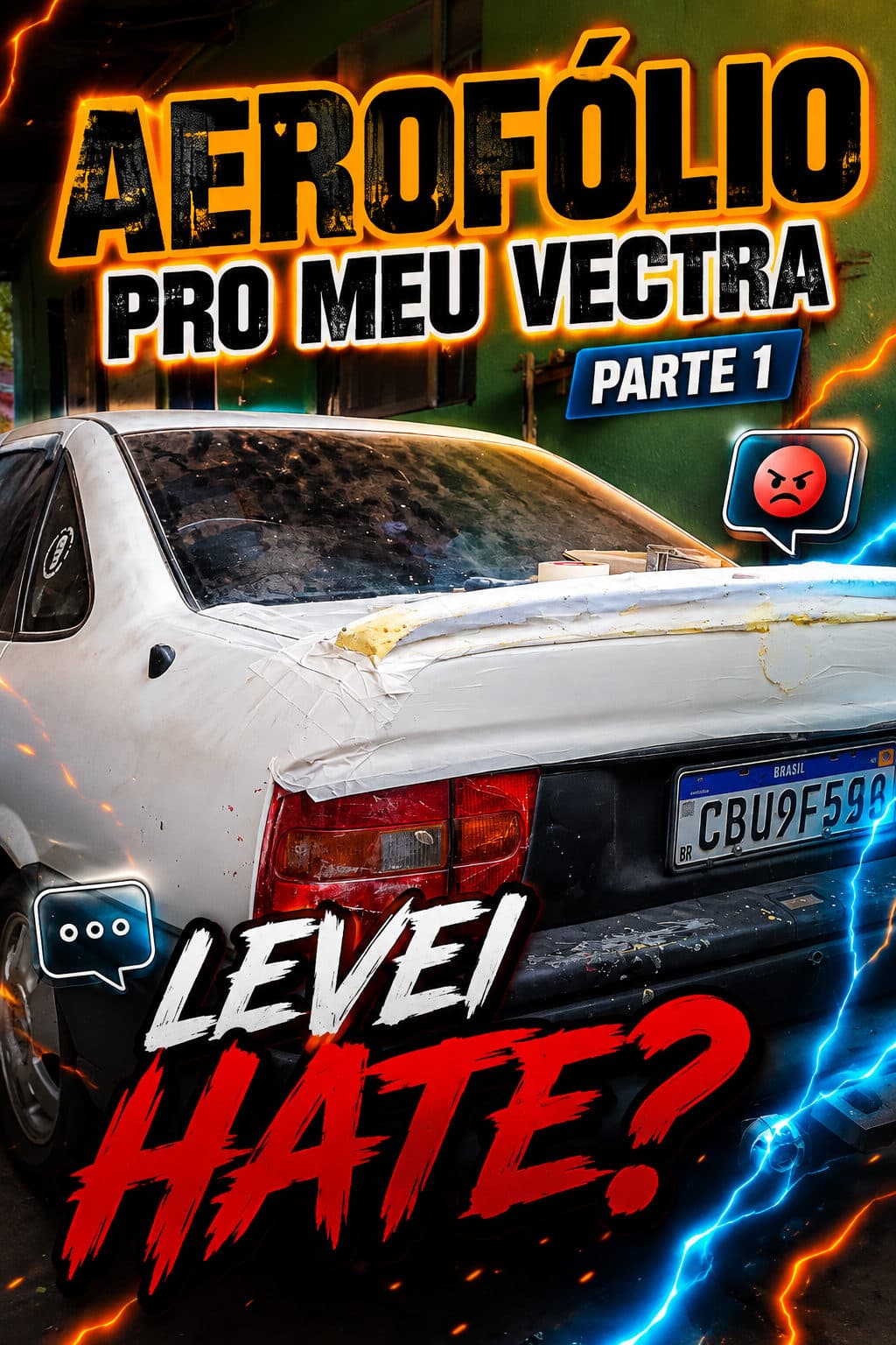 Aerofólio do vectra pt1