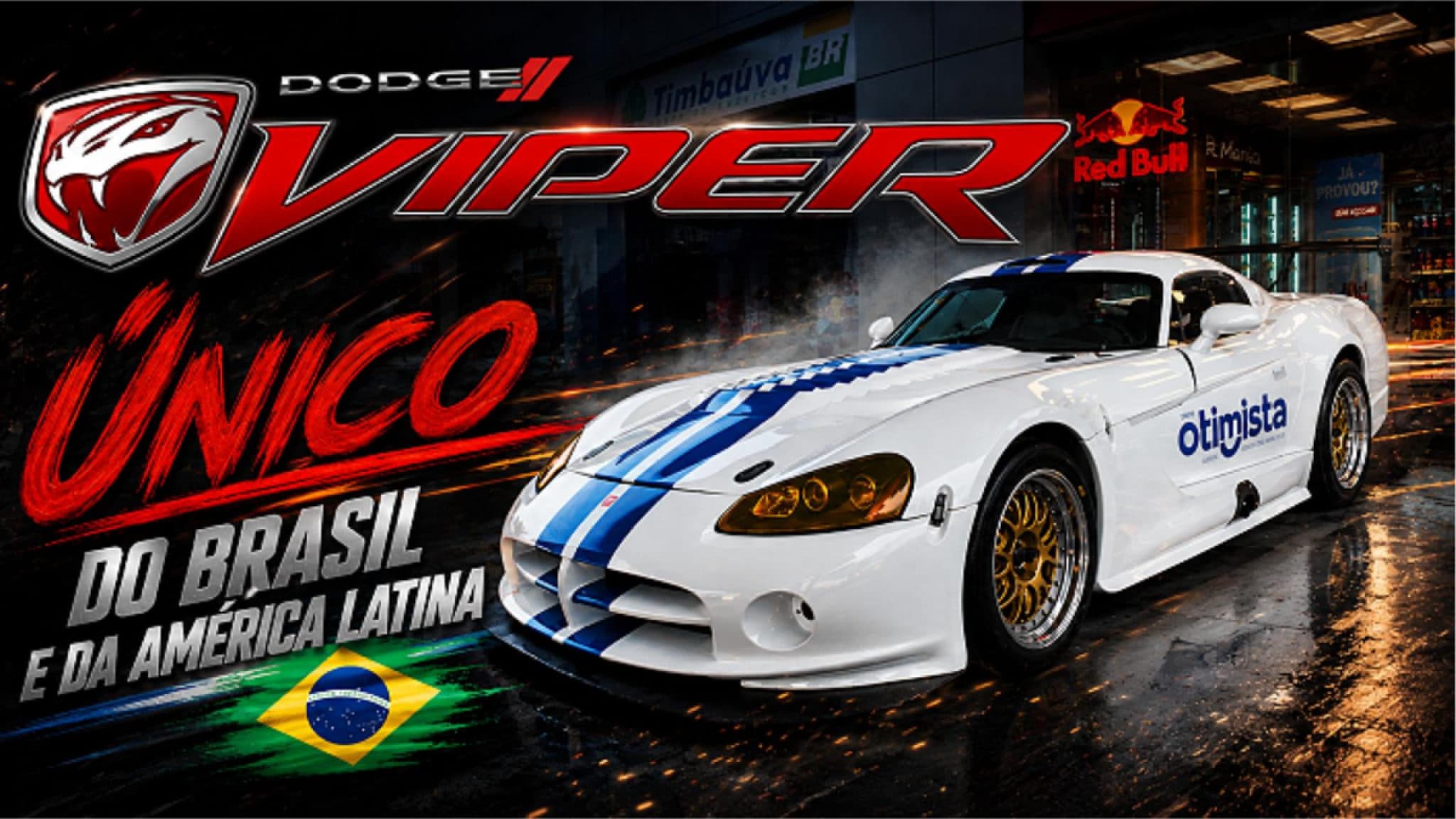 Dodge Viper ACR GTS-R Commemorative Edition — O ÚNICO DO BRASIL E DA AMÉRICA LATINA
