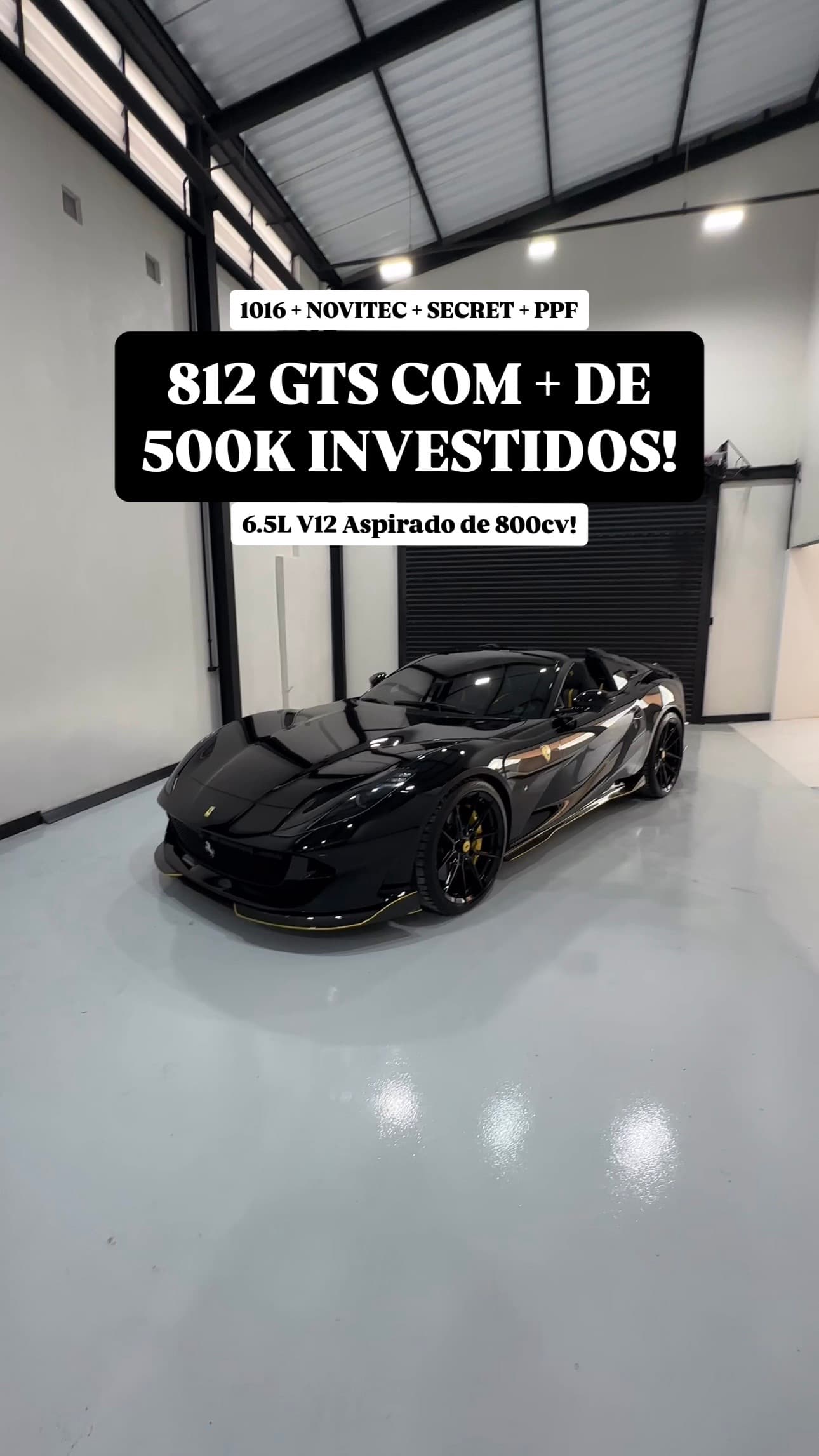A 812 GTS mais ABSURDA do PAÍS!