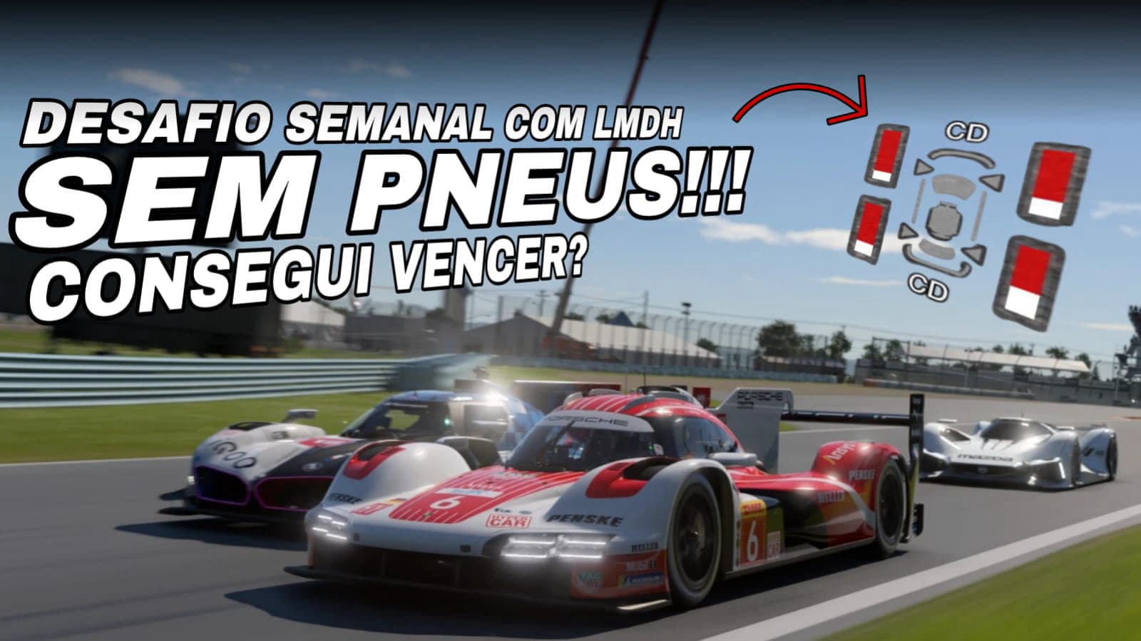 SEM PNEUS nas Últimas Voltas! A Corrida Mais Tensa dos Desafios Semanais | GT7