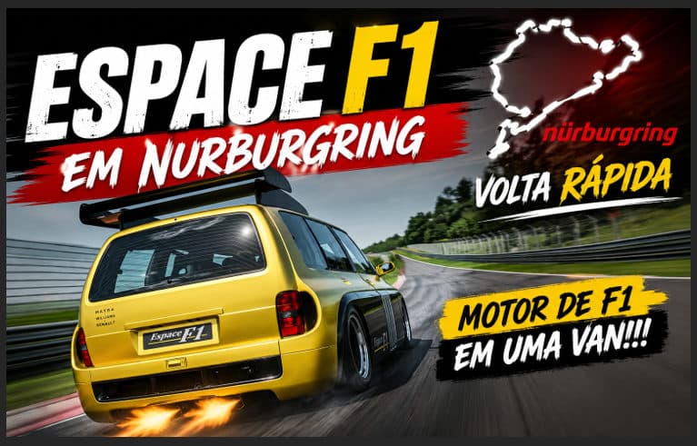Renault Espace F1 Nurburgring Official Lap IN Gran turismo 7