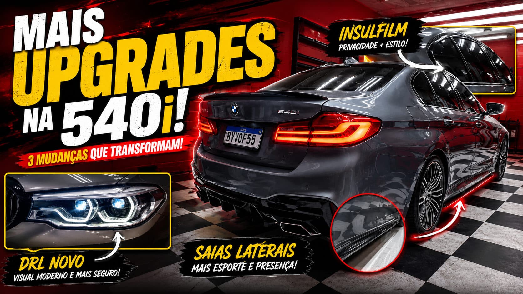 A 540i ESTÁ CADA DIA MAIS IMACULADA 🔥🥷