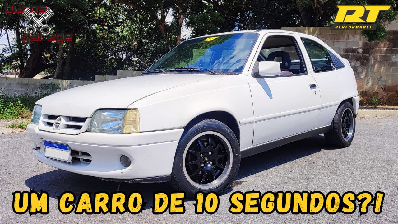 0 a 100km do GM Kadett 2.0 aspirado com 142cv!