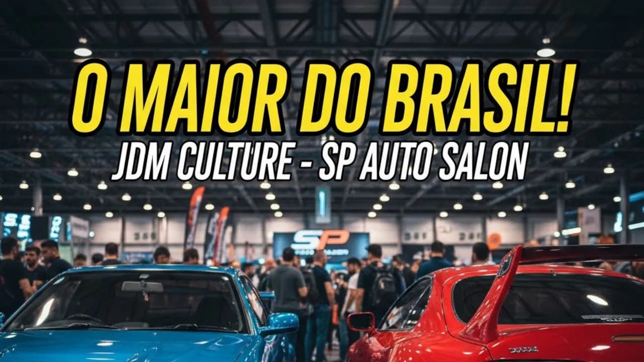 Fomos no JDM Culture - SP Auto Salon, O MAIOR EVENTO de carro JDM do BRASIL