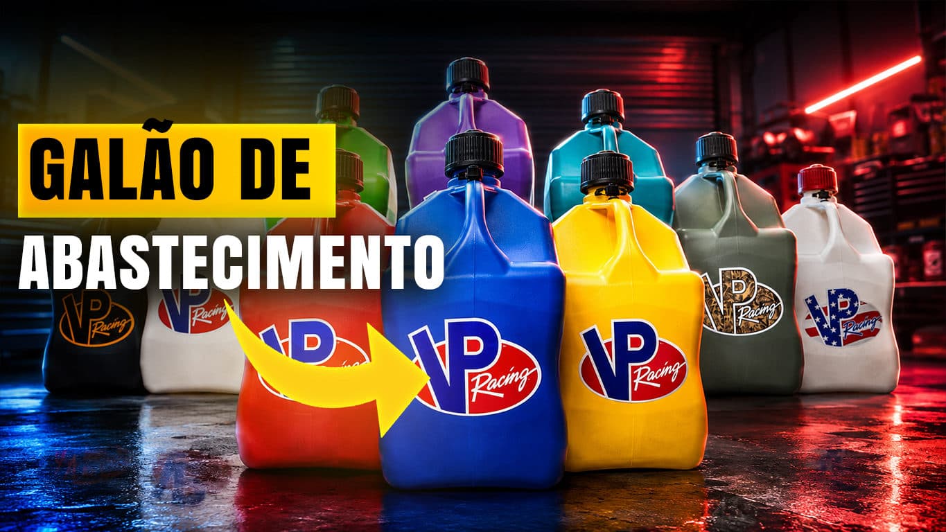 VP RACING FUELS: TUDO SOBRE OS NOVOS GALÕES DE ABASTECIMENTO E ACESSÓRIOS