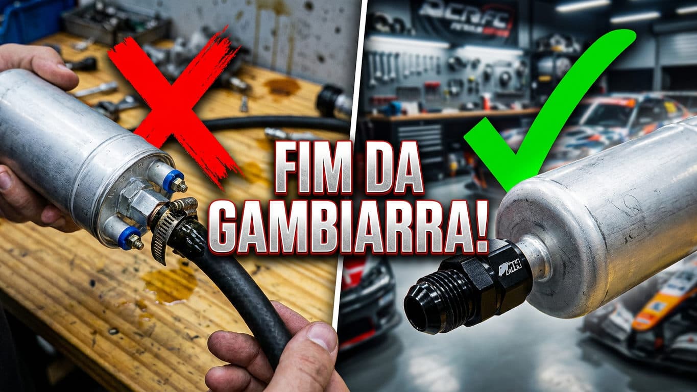 Adaptador 10AN para Linha de Combustível – Compatível com Bombas Mercedes