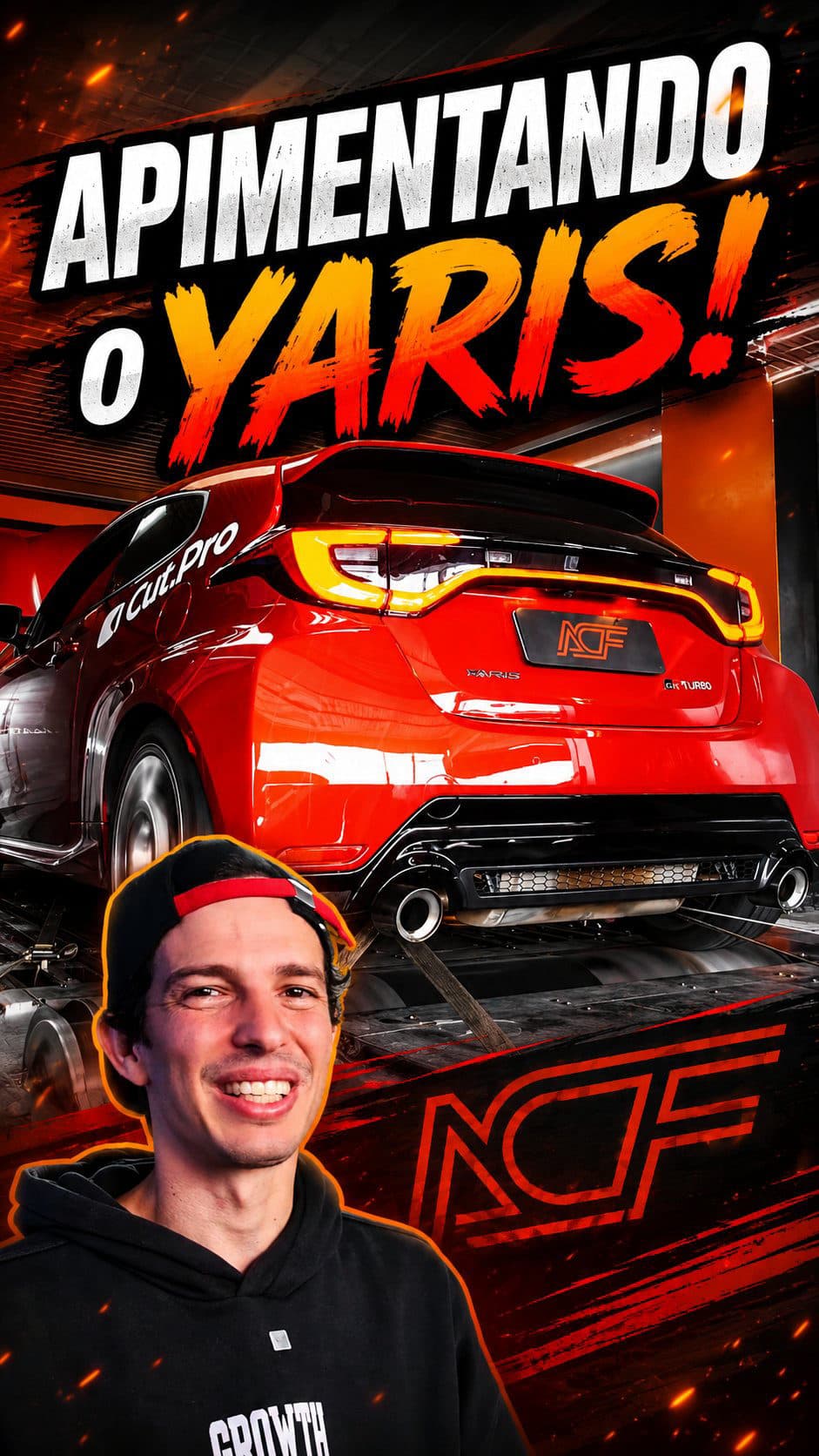 Ricardinho fez modificações no seu Yaris!