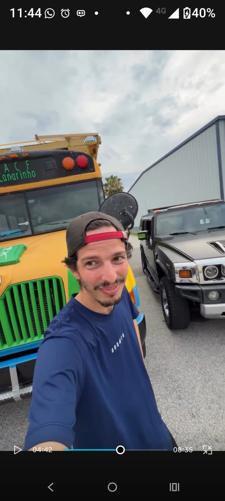 Gordox eo viny vao pegar a hummer do ratao