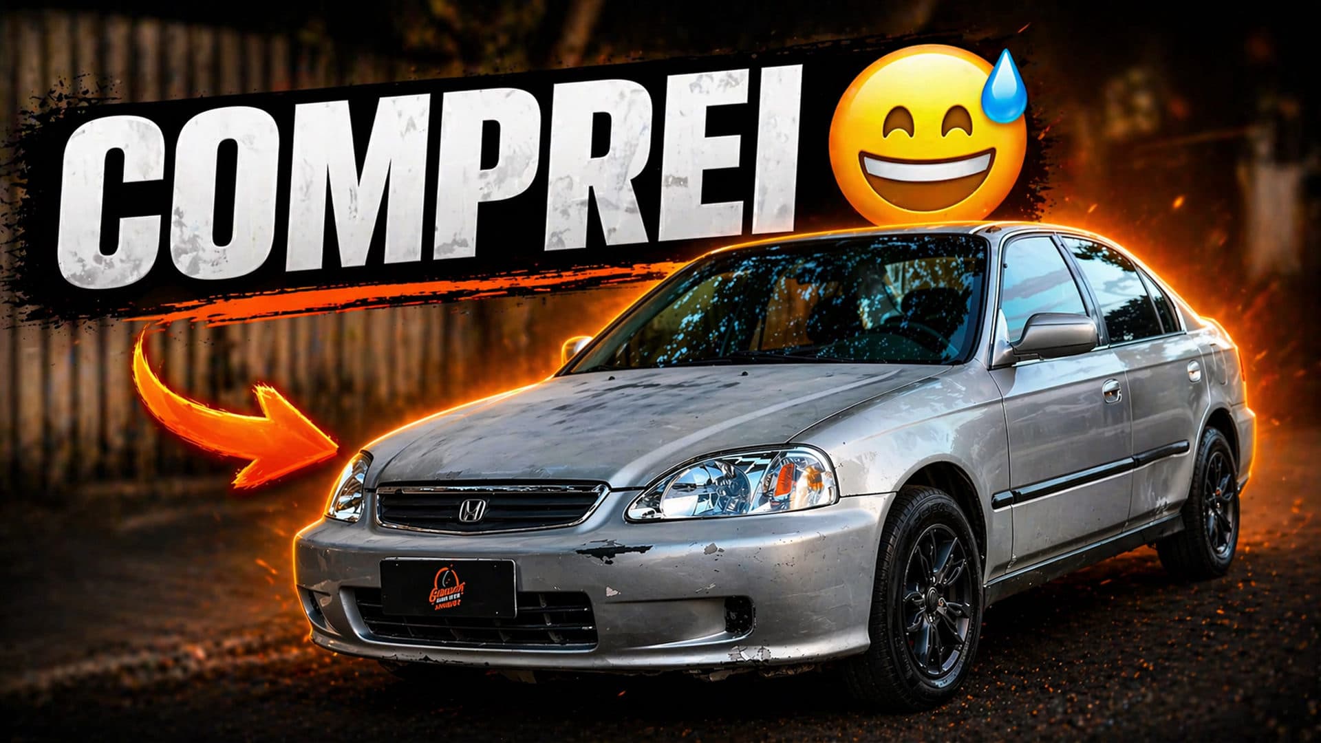 Esse Civic LX tem MUITA coisa pra fazer…