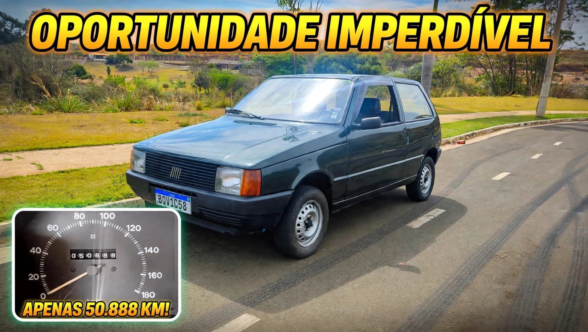 COMPREI UM UNO MILLE 1994 COM 50MIL KM